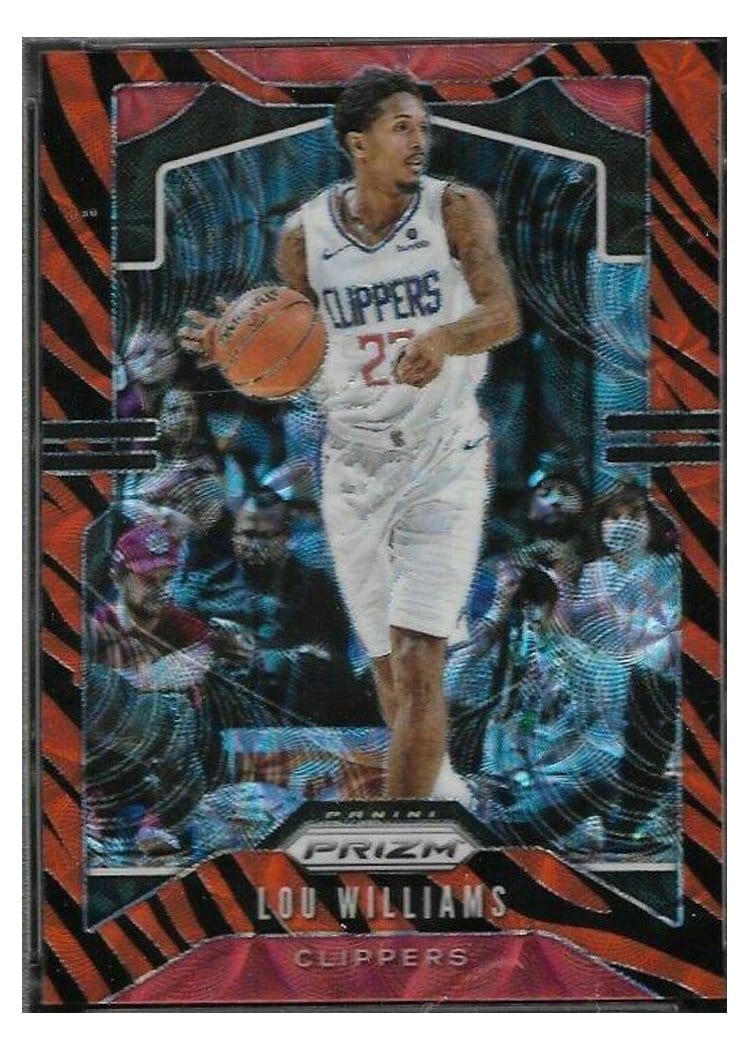 2019-20 Panini Prizm Base Set Lou Williams #126 card