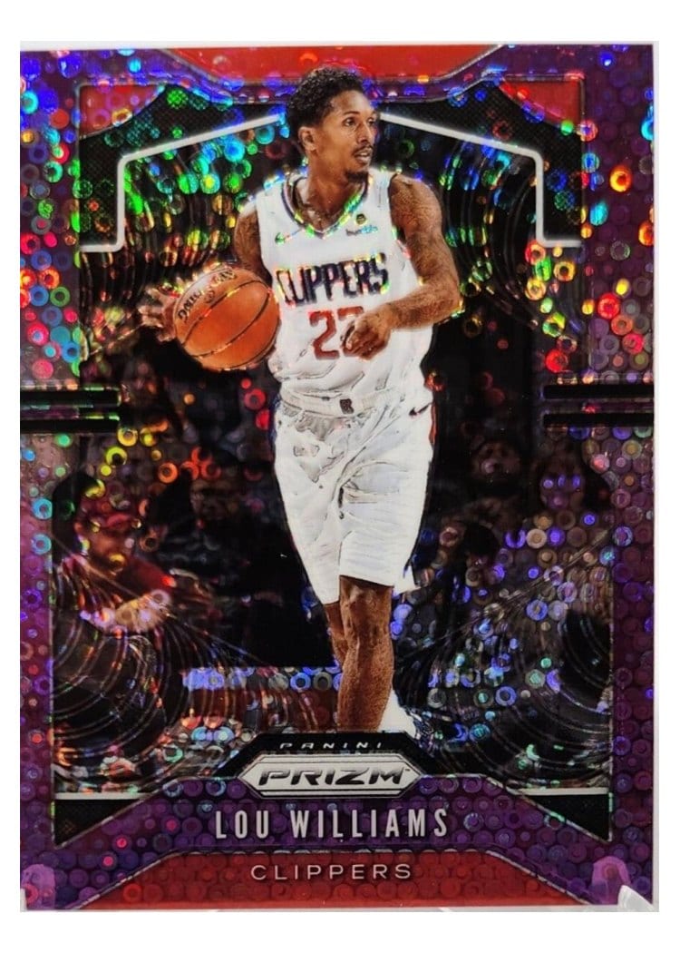 2019-20 Panini Prizm Base Set Lou Williams #126 card