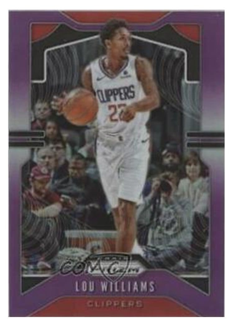 2019-20 Panini Prizm Base Set Lou Williams #126 card