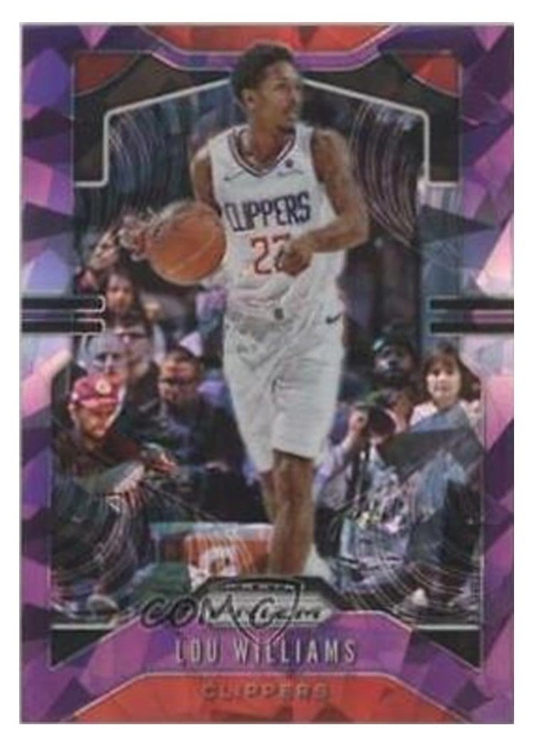2019-20 Panini Prizm Base Set Lou Williams #126 card
