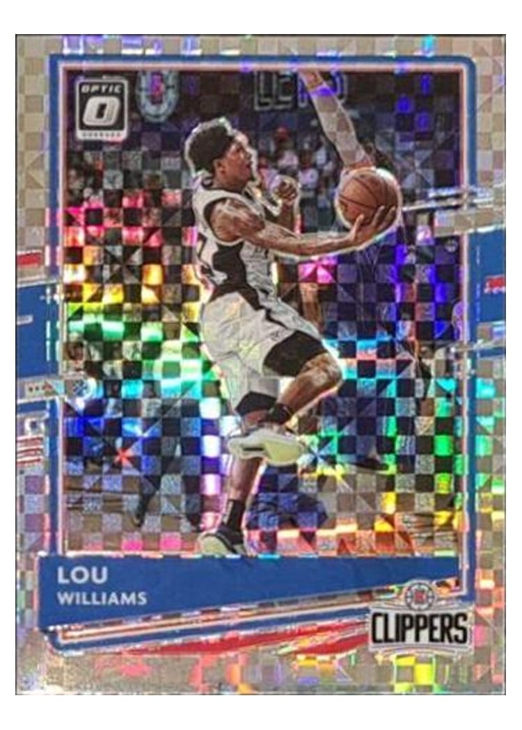 2020-21 Donruss Optic Base Set Lou Williams #14 card