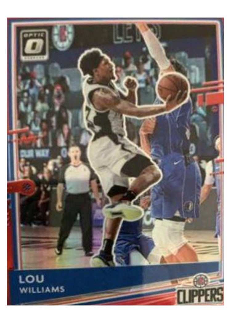 2020-21 Donruss Optic Base Set Lou Williams #14 card