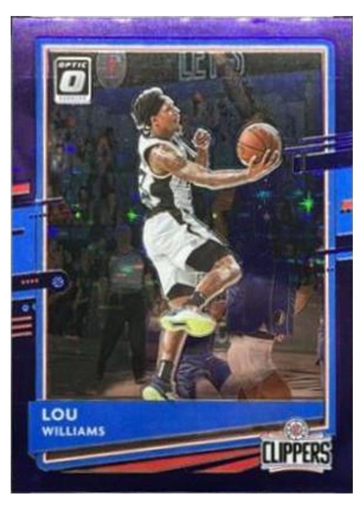 2020-21 Donruss Optic Base Set Lou Williams #14 card
