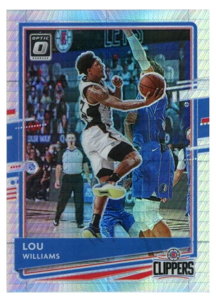 2020-21 Donruss Optic Base Set Lou Williams Lucky Envelopes #14 card