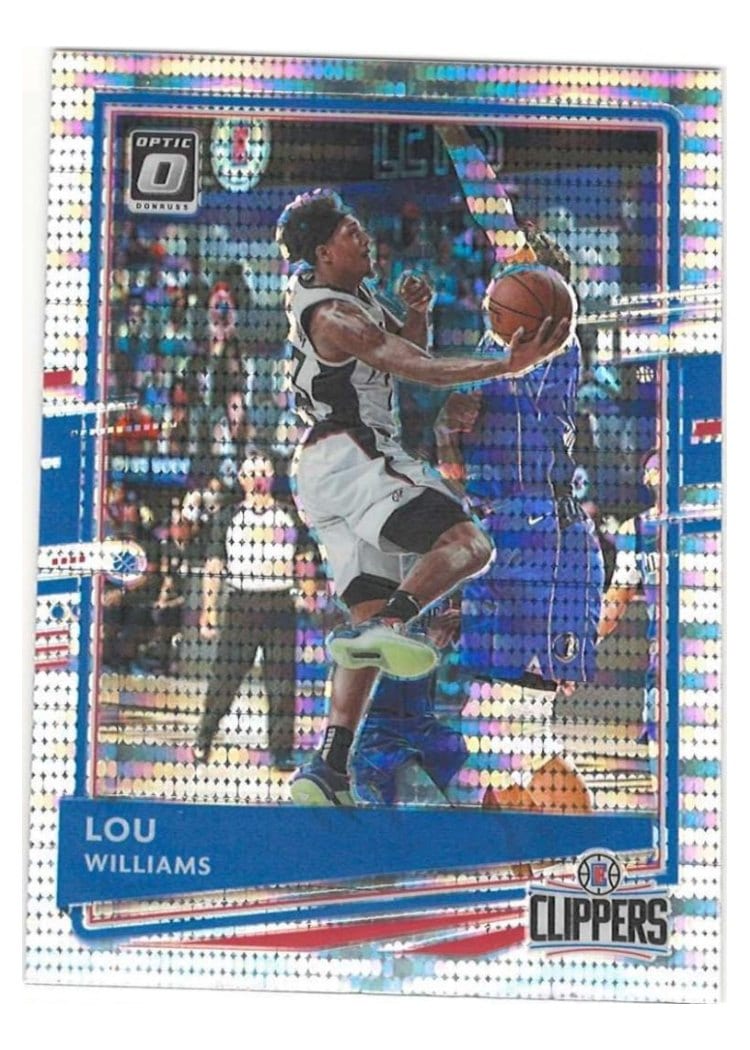 2020-21 Donruss Optic Base Set Lou Williams #14 card