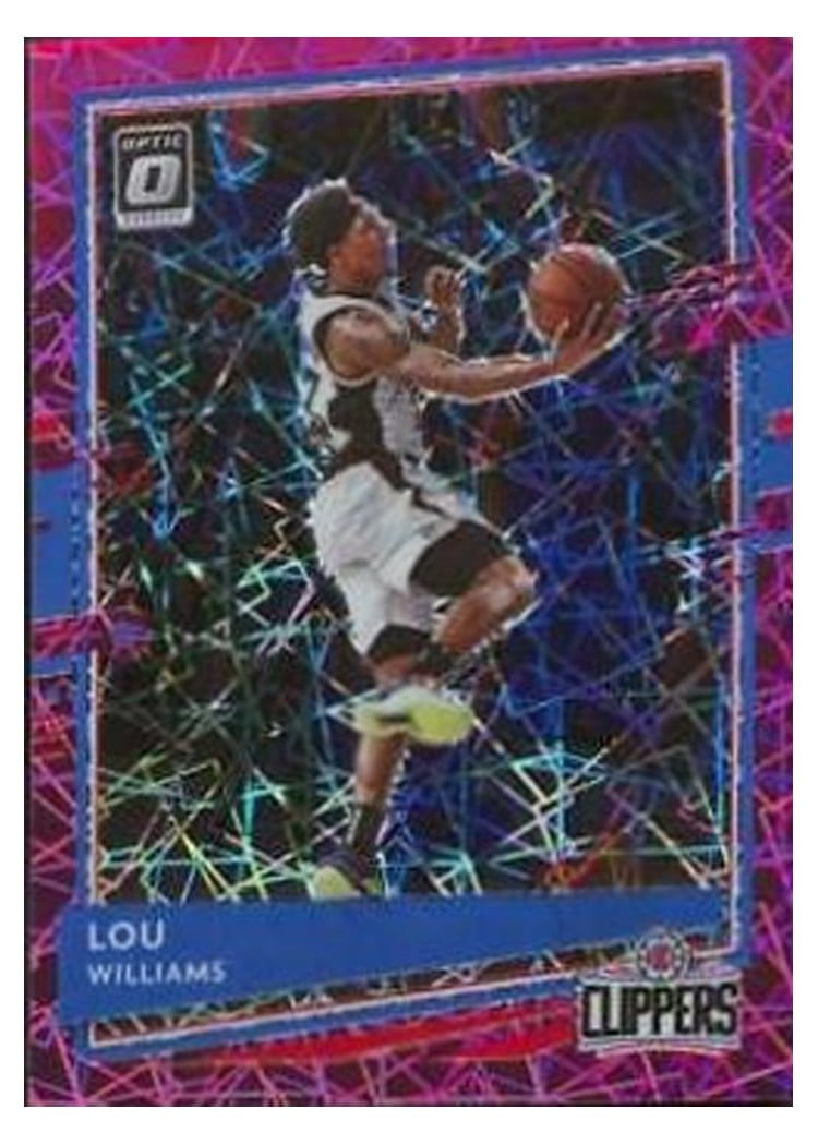 2020-21 Donruss Optic Base Set Lou Williams #14 card