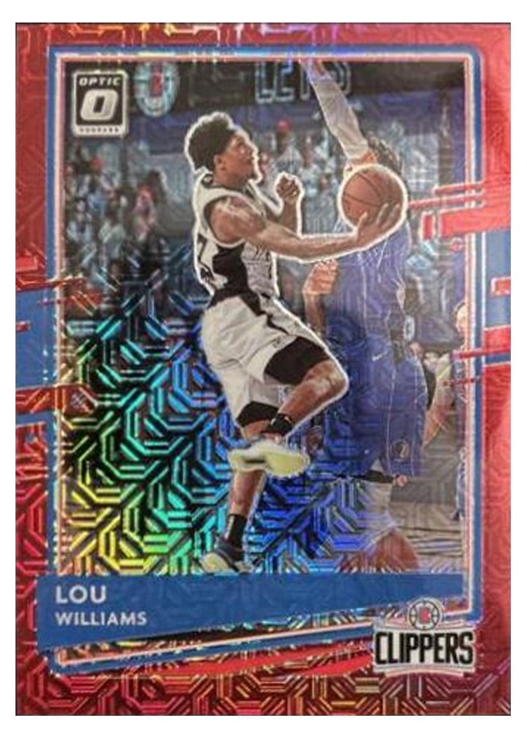 2020-21 Donruss Optic Base Set Lou Williams #14 card