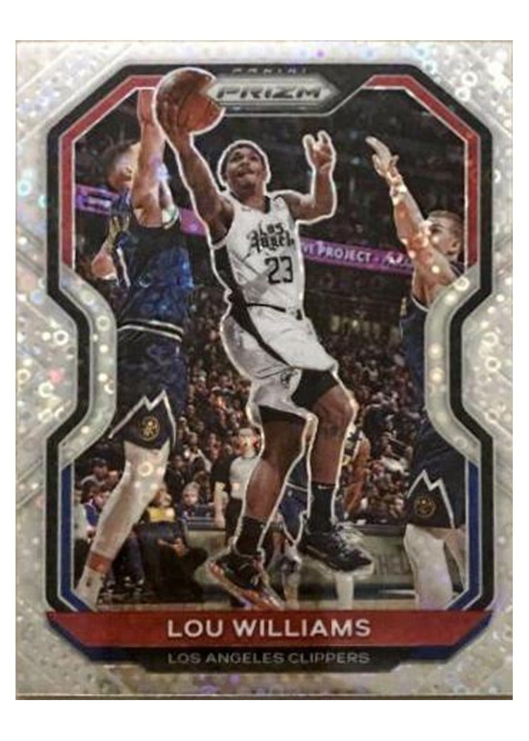 2020-21 Panini Prizm Base Set Lou Williams Fast Break Prizm #151 card