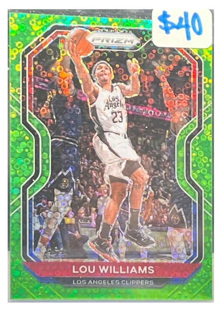 2020-21 Panini Prizm Base Set Lou Williams #151 card