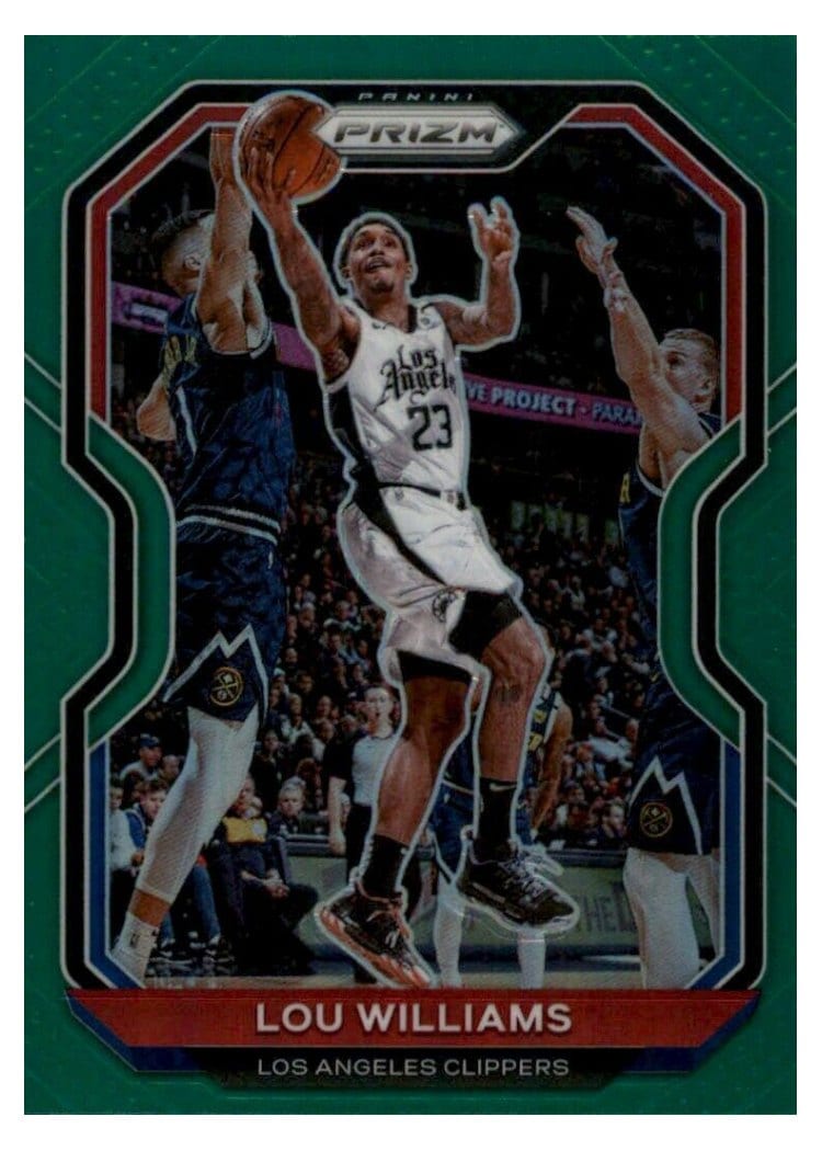2020-21 Panini Prizm Base Set Lou Williams #151 card