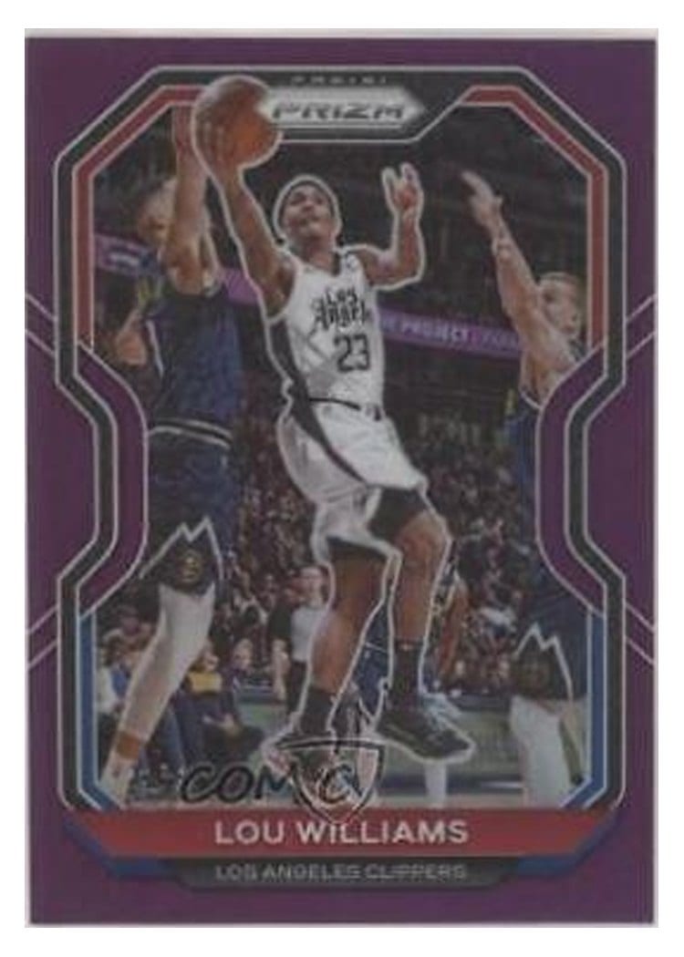 2020-21 Panini Prizm Base Set Lou Williams #151 card