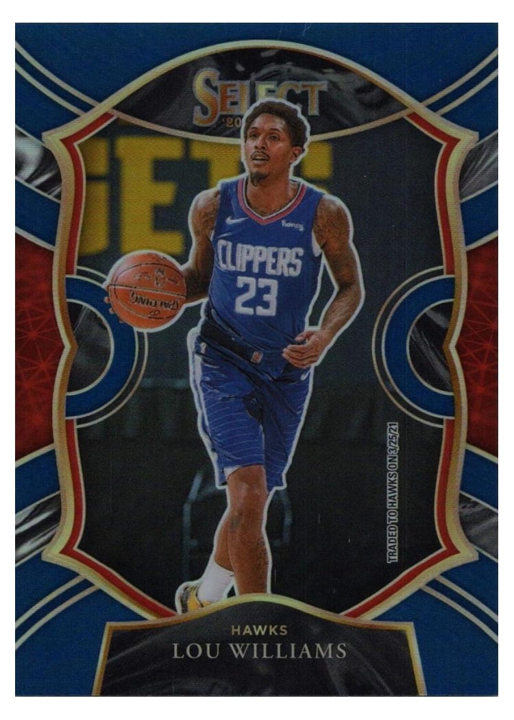 2020-21 Panini Select Base Set Lou Williams #3 card