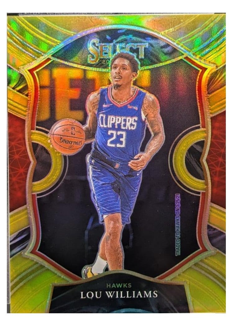 2020-21 Panini Select Base Set Lou Williams #3 card