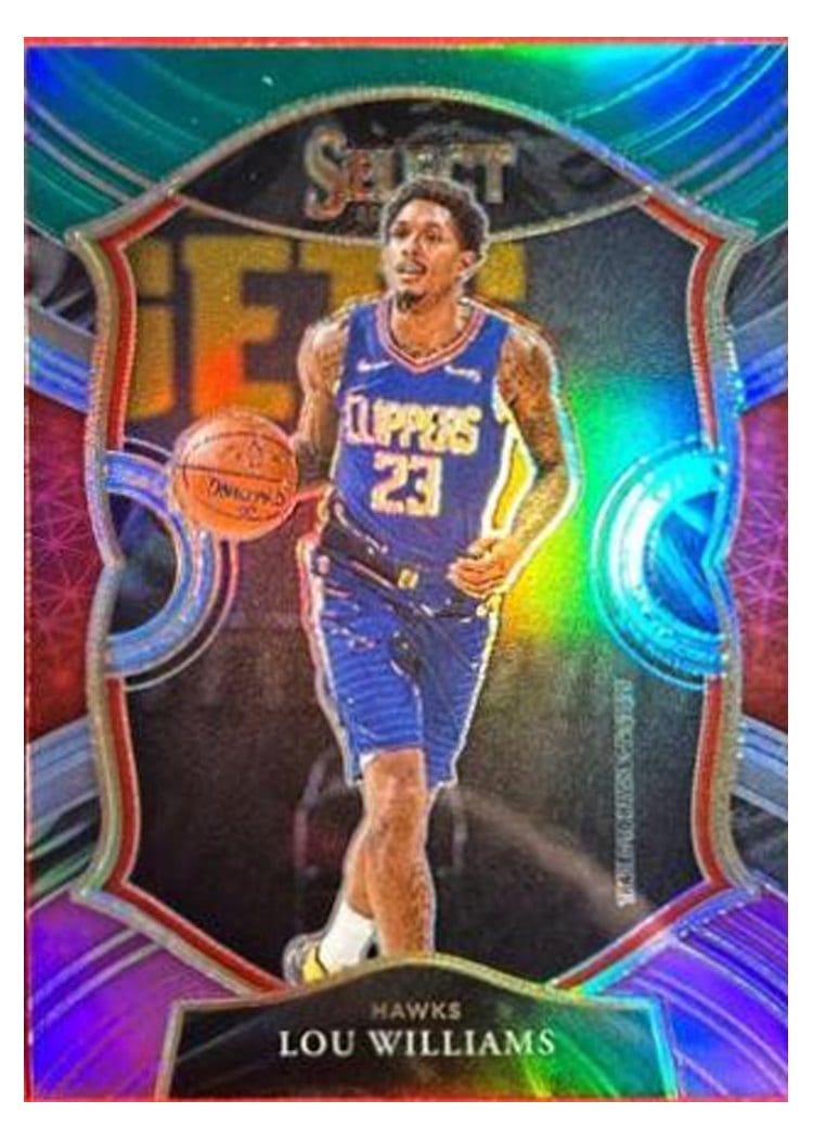 2020-21 Panini Select Base Set Lou Williams #3 card