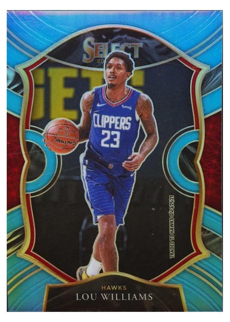 2020-21 Panini Select Base Set Lou Williams #3 card