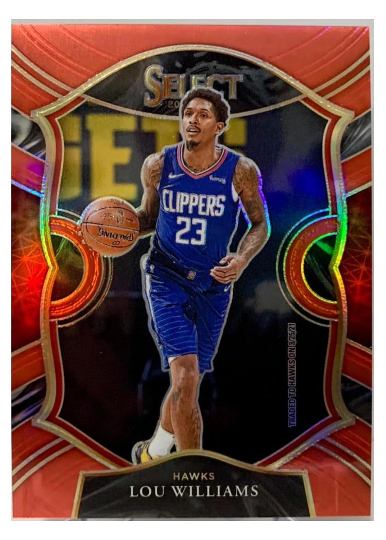 2020-21 Panini Select Base Set Lou Williams #3 card