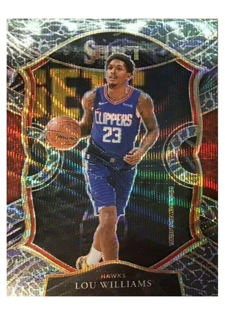 2020-21 Panini Select Base Set Lou Williams #3 card