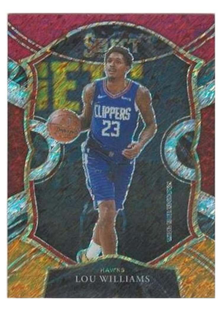 2020-21 Panini Select Base Set Lou Williams #3 card