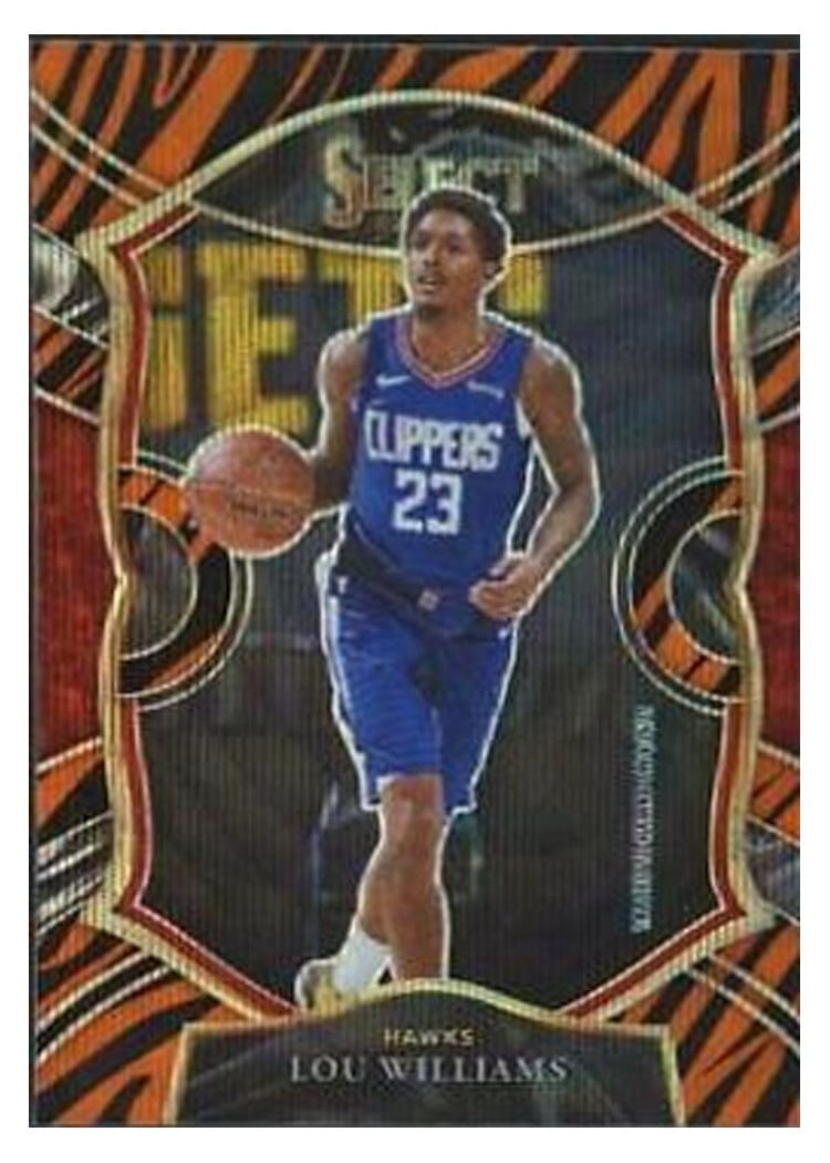 2020-21 Panini Select Base Set Lou Williams #3 card