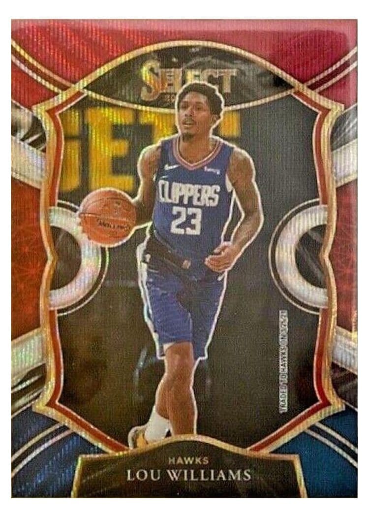 2020-21 Panini Select Base Set Lou Williams #3 card
