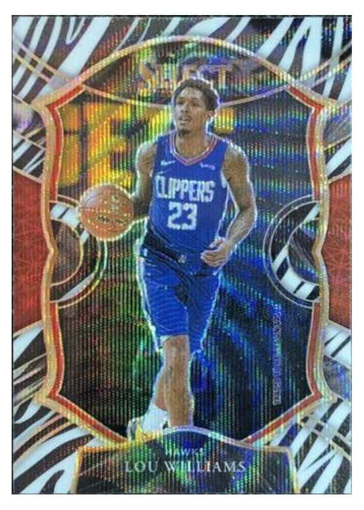 2020-21 Panini Select Base Set Lou Williams #3 card