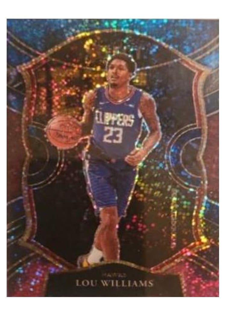2020-21 Panini Select Base Set Lou Williams #3 card