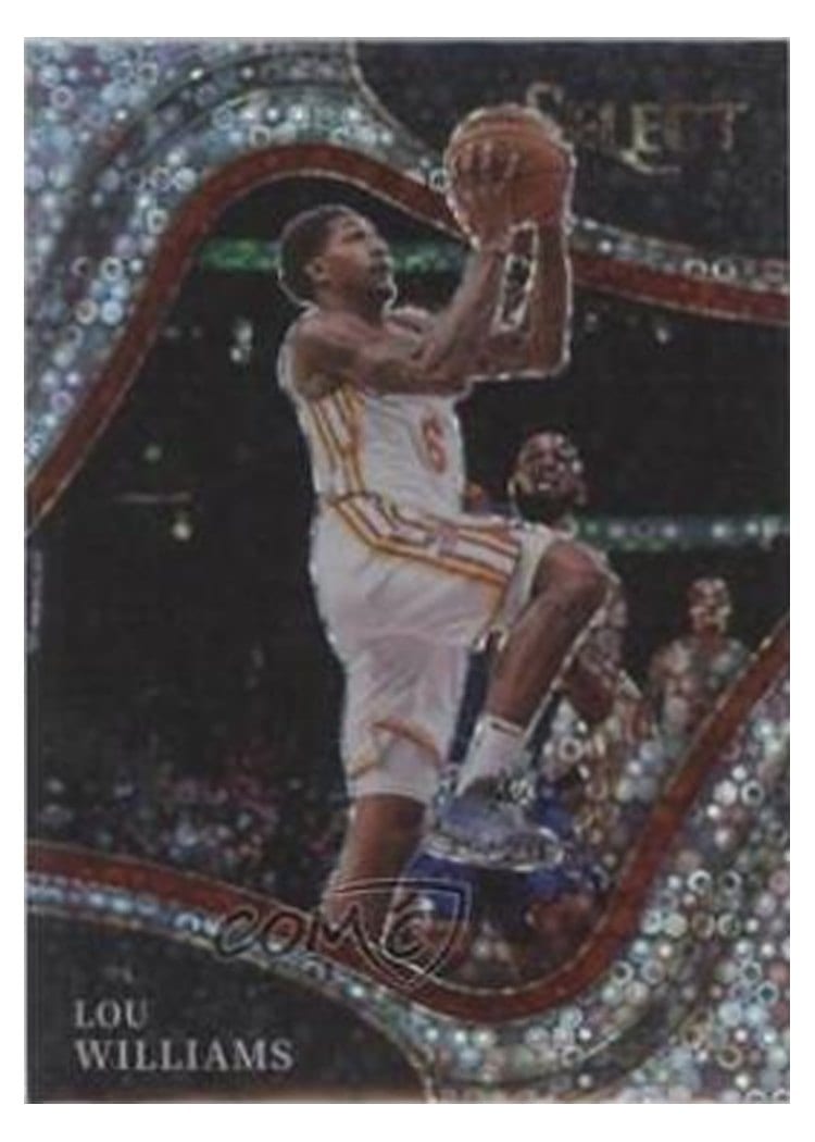 2021-22 Panini Select Base Set Lou Williams #239 card