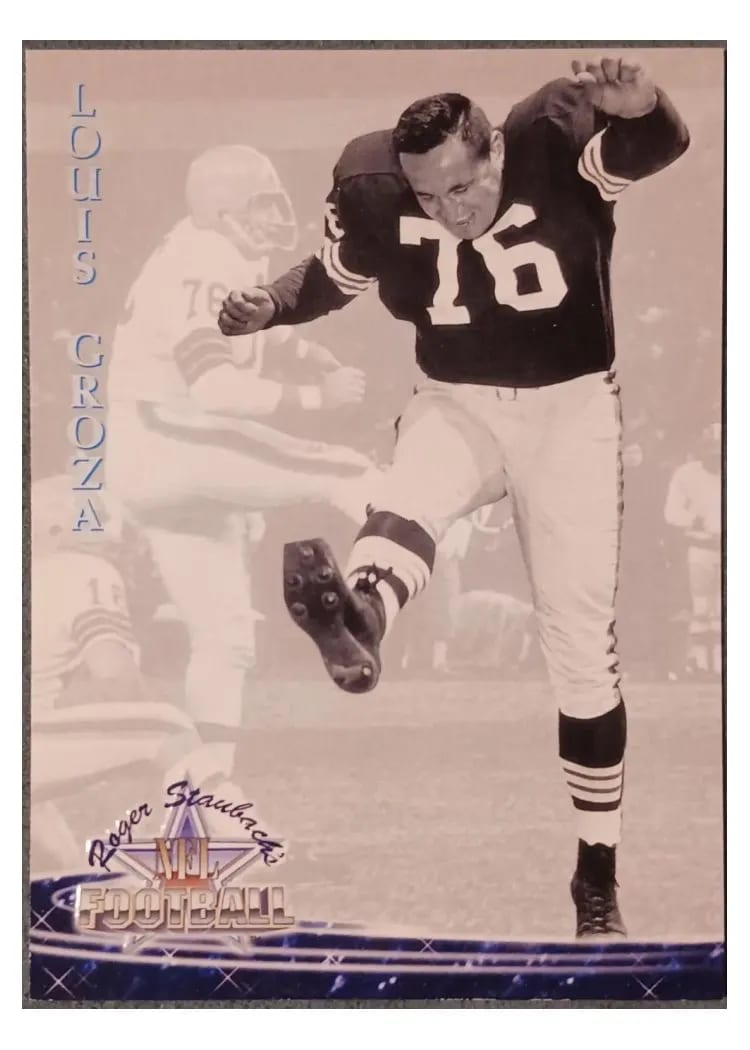 1994 Ted Williams Co Louis Groza #15 card