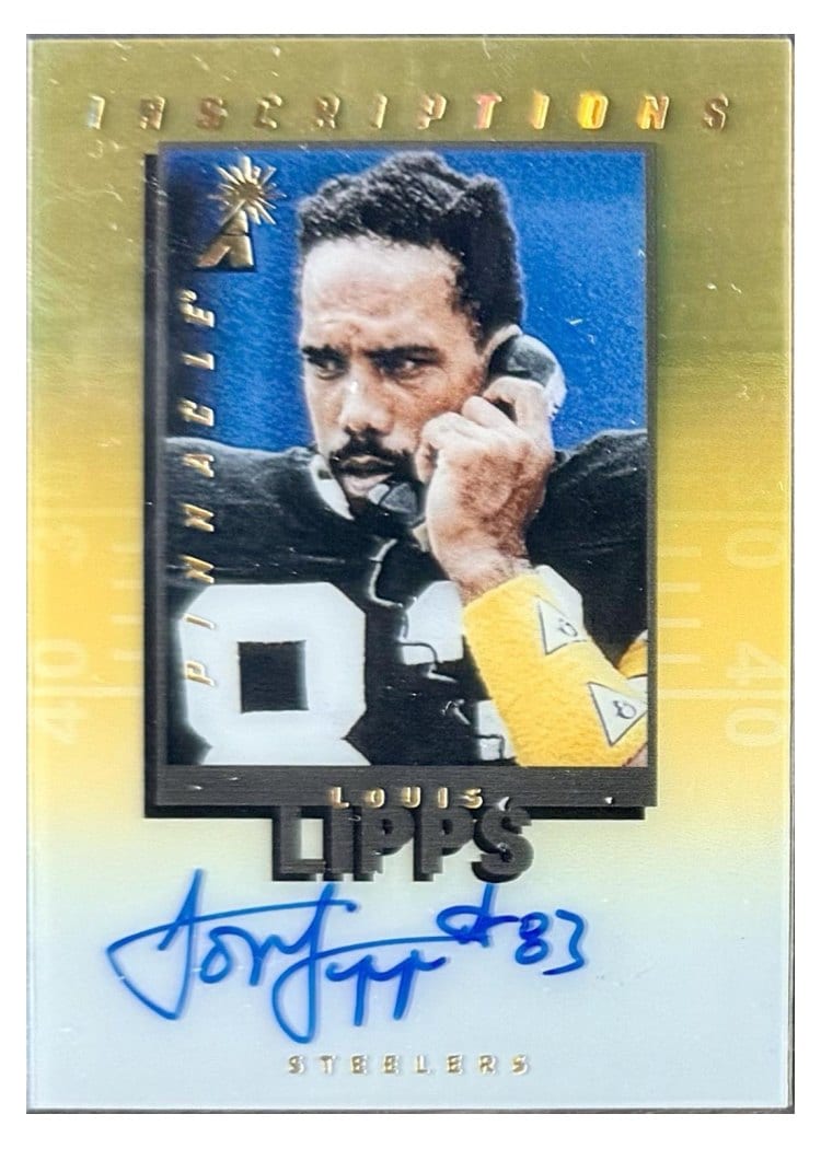 2024 Panini Zenith Pinnacle Inscriptions Louis Lipps #PI-LL card