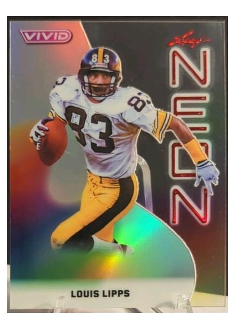 2025 Leaf Vivid Neon Louis Lipps #NB-35 card
