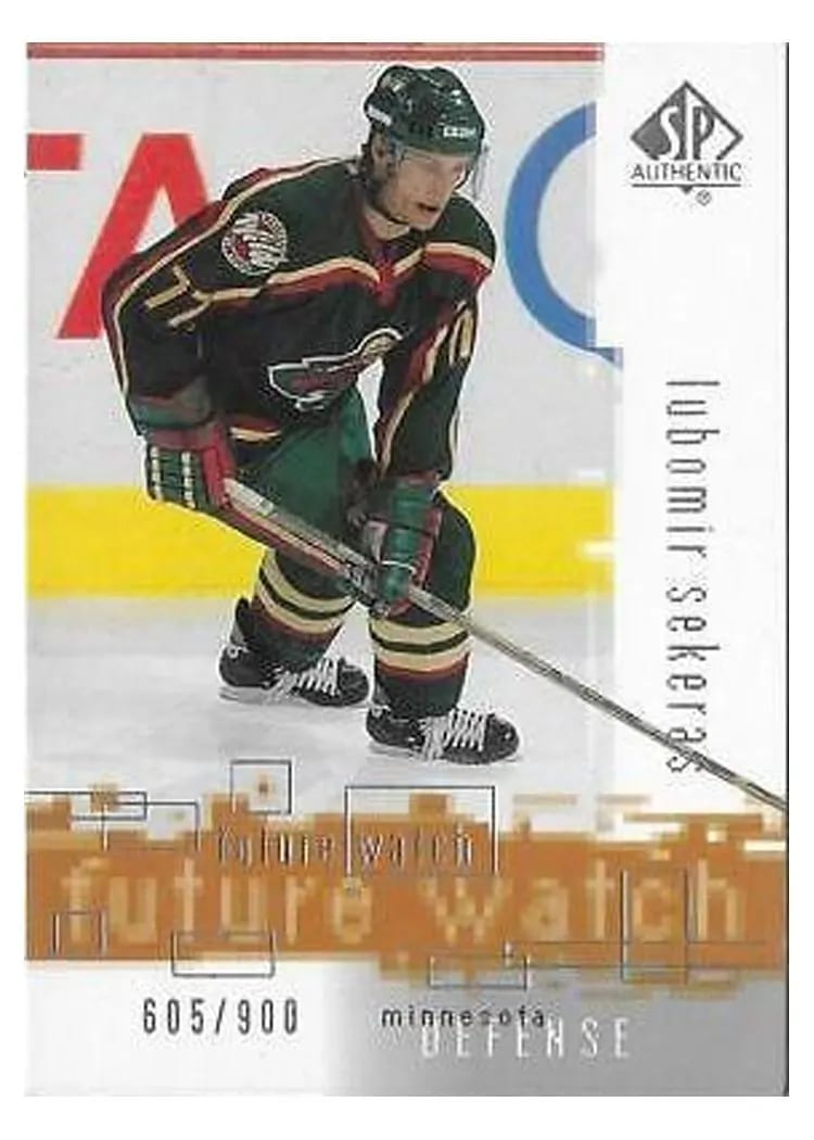 2000 SP Authentic Lubomir Sekeras #147 card