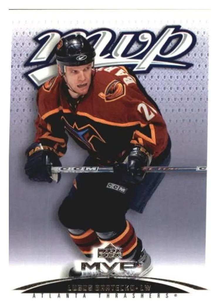 2003 Upper Deck MVP Lubos Bartecko #24 card