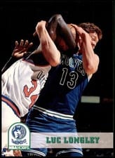 1993-94 Hoops Base Set Luc Longley #130