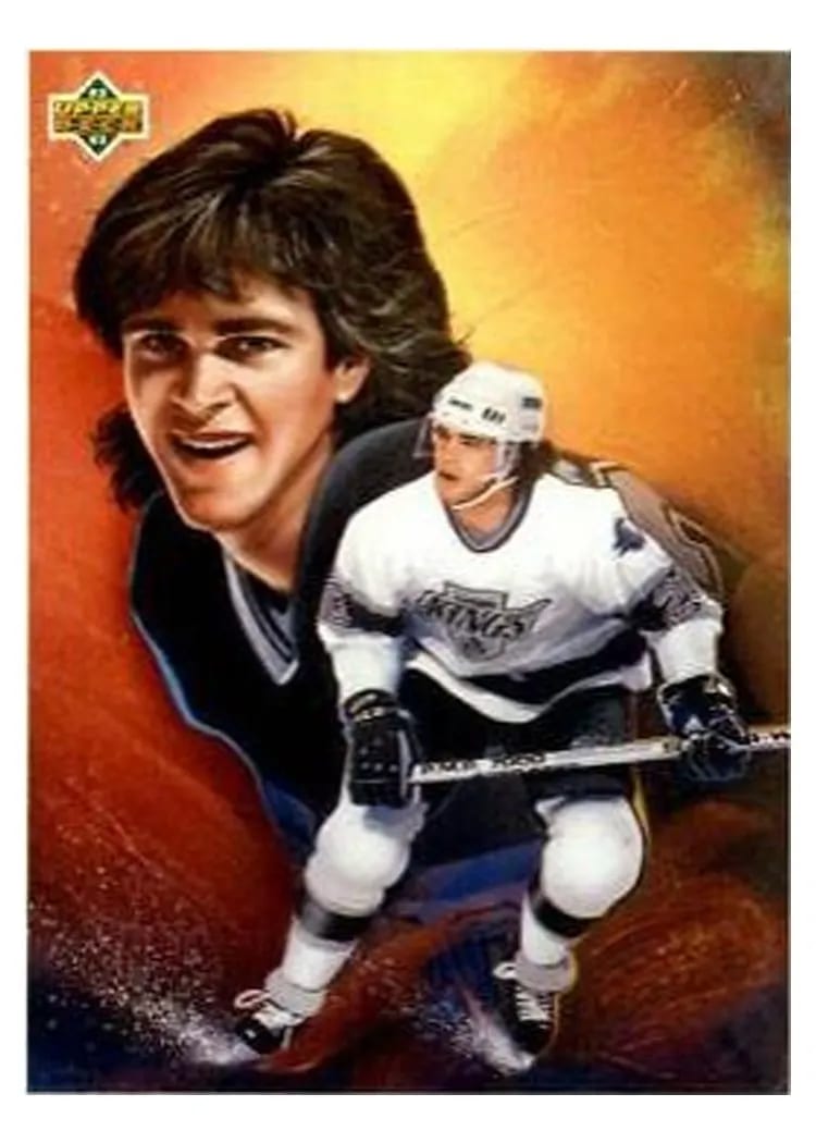 1992 Upper Deck Luc Robitaille #8 card