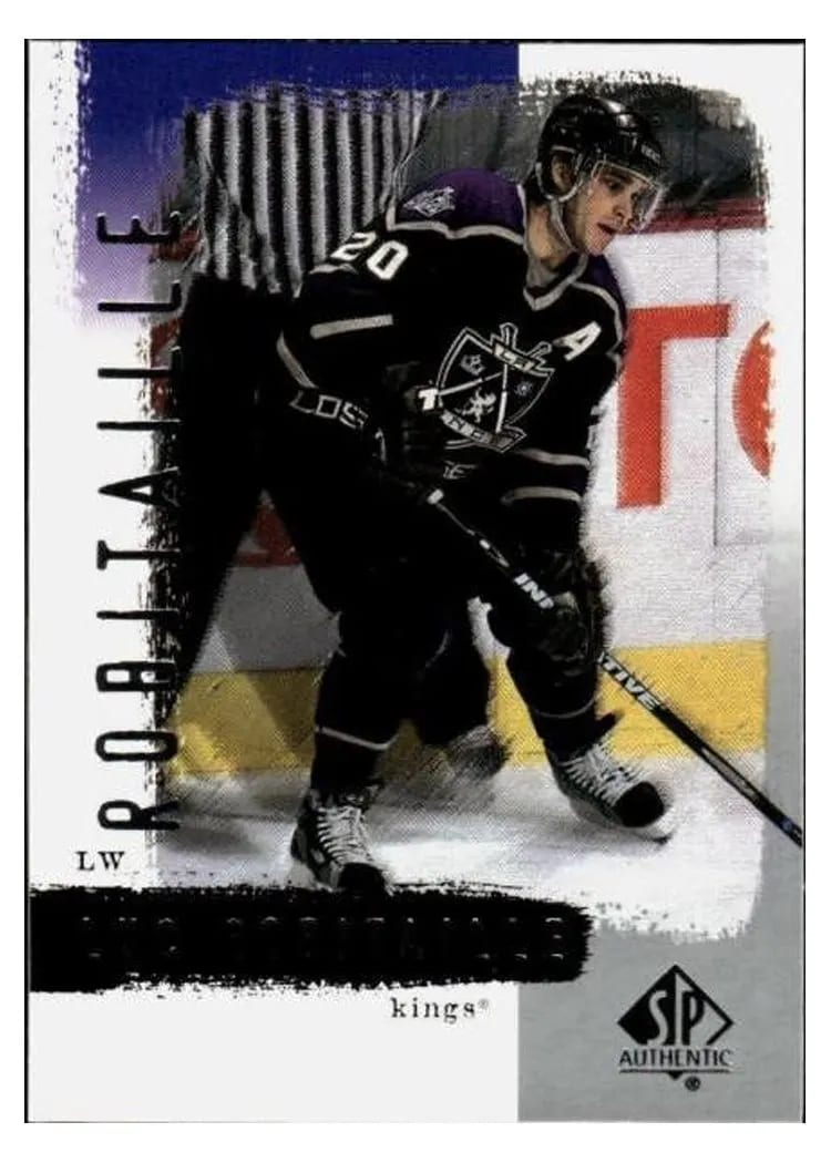 2000 SP Authentic Luc Robitaille #43 card