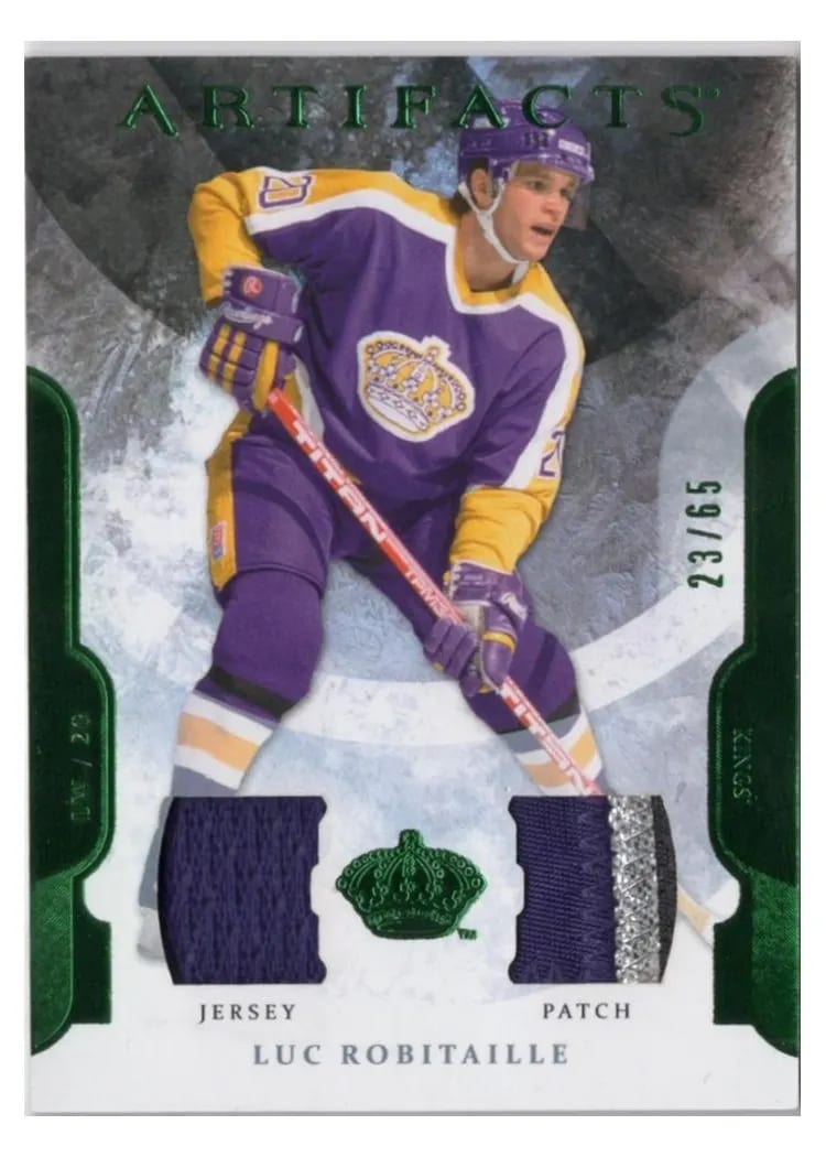 2011 Upper Deck Artifacts Luc Robitaille #20 card