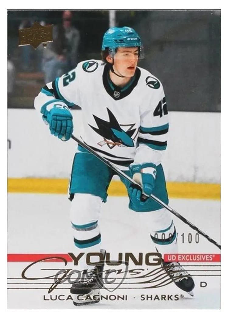2025 Upper Deck Luca Cagnoni #213 card