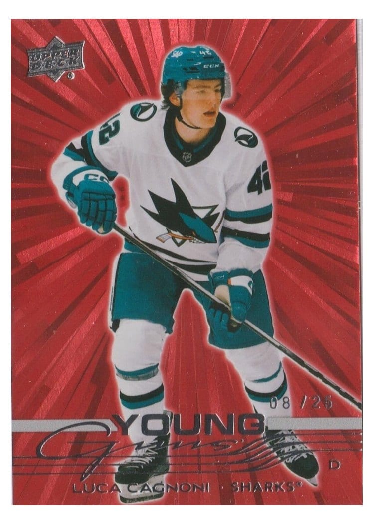 2025 Upper Deck Luca Cagnoni #213 card