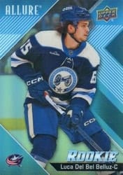 2024-25 Upper Deck Allure Base Set Luca Del Bel Belluz #148 card