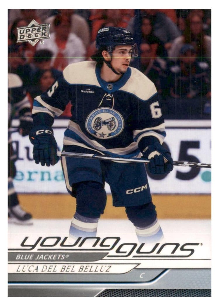 2024-25 Upper Deck Base Set Luca Del Bel Belluz #214 card