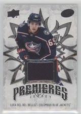 2024-25 Upper Deck Ice Ice Premieres Jersey Luca Del Bel Belluz #IPJ-22 card