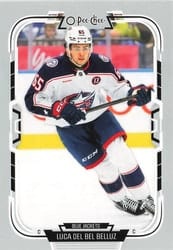 2025-26 O-Pee-Chee Base Set Luca Del Bel Belluz #287 card