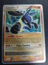 2007 DP Black Star Promos Lucario LV.X #DP12 card