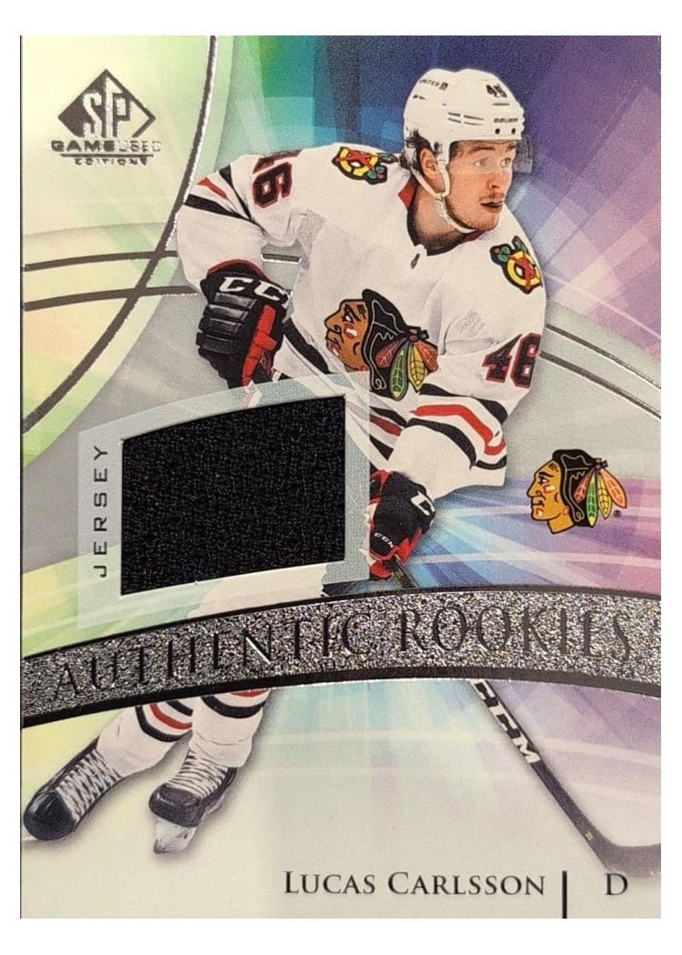 2020-21 SP Game Used Base Set Lucas Carlsson #177 card