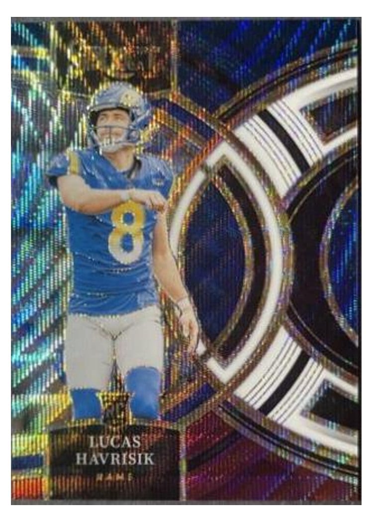2023 Panini Select Base Set Lucas Havrisik Tri-Color Prizm #141 card