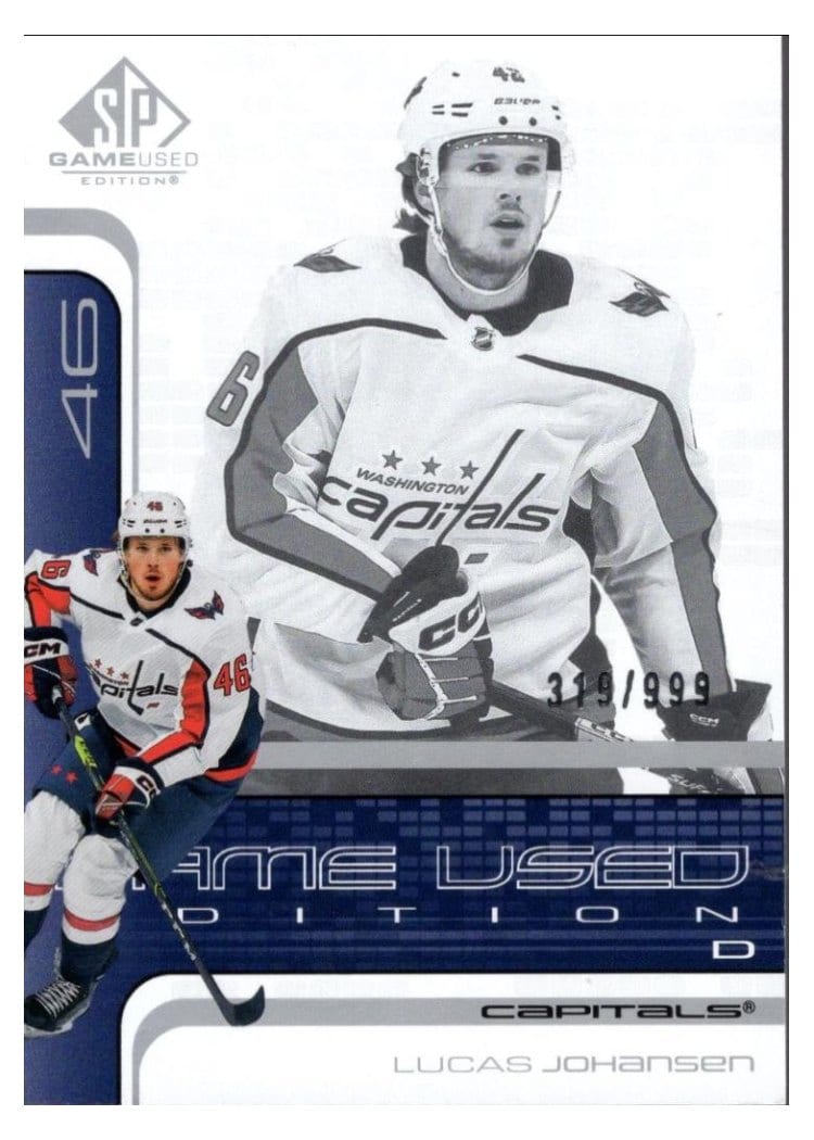 2022-23 SP Game Used 2001-02 Retro - Rookies Lucas Johansen #R-69 card