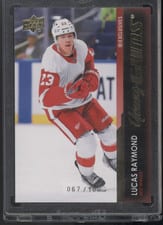 2021 Upper Deck Lucas Raymond Exclusives #464 card