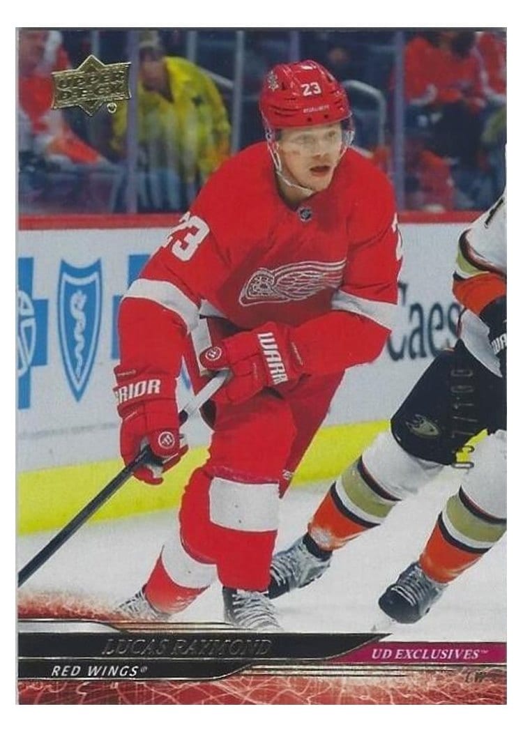 2024-25 Upper Deck Base Set Lucas Raymond #68 card