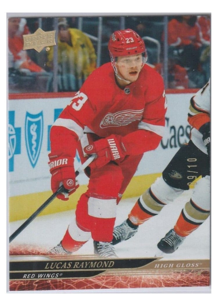 2024-25 Upper Deck Base Set Lucas Raymond #68 card