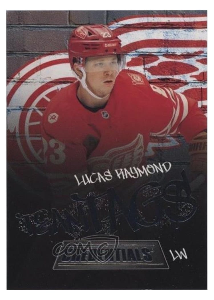 2025-26 Upper Deck Credentials Team Tags Lucas Raymond #TT-12 card